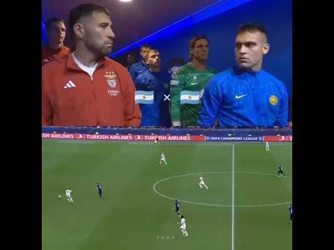 Nicolás Otamendi🇦🇷VS🇦🇷Lautaro martínez #football #argentina Inter Milan vs S.L. Benfica