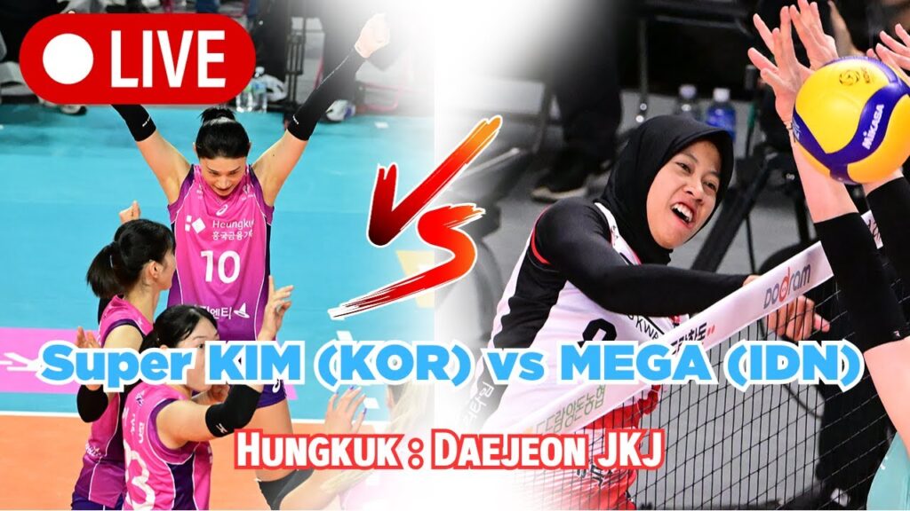 [🔴 LIVE ] ชมสด Kim ปะทะ Mega วอลเลย์บอลเกาหลี #วอลเลย์บอล #วอลเลย์บอลหญิง #volleyball
