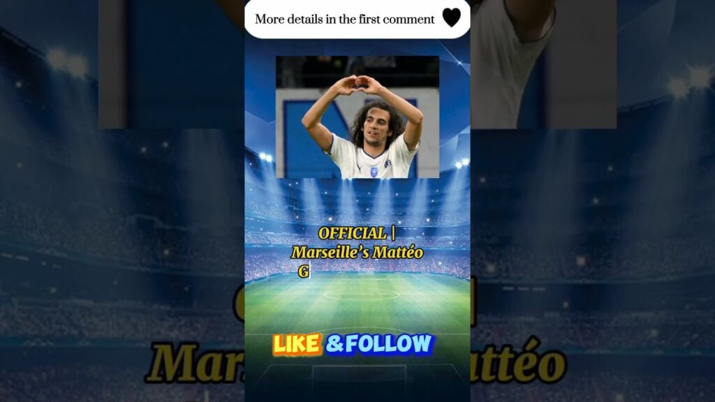 OFFICIAL | Marseille’s Mattéo Guendouzi joins Lazio on loan