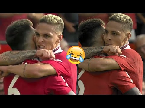 😜Antony & Lisandro Martinez Passionate Hug in Reaction of Antony's Debut Goal vs Arsenal👏