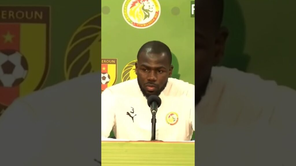 Kalidou Koulibaly : "Nous on est tranquilles. 🇸🇳🦁⚽️