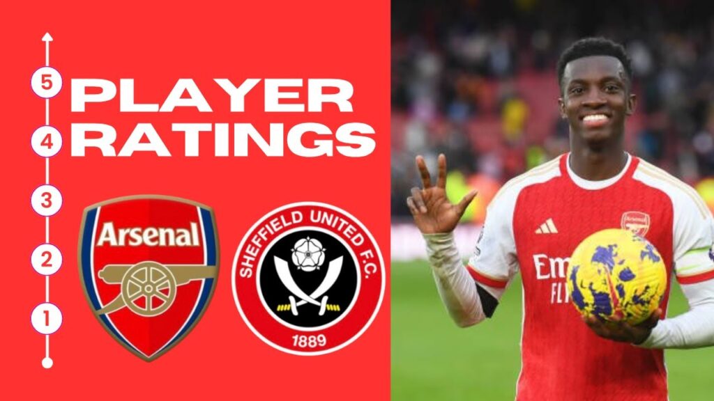 Nketiah On Fire & Tomiyasu Scores!!! | Arsenal player ratings vs Shefield Utd
