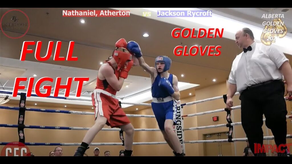 Nathaniel Atherton vs Jackson Rycroft | Alberta Golden Gloves 2023 | Impact Boxing #boxing #fight