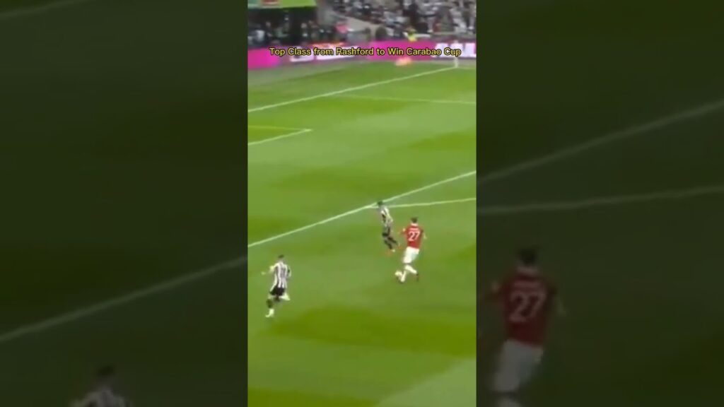 When Wout Weghorst passes the ball to Rashford