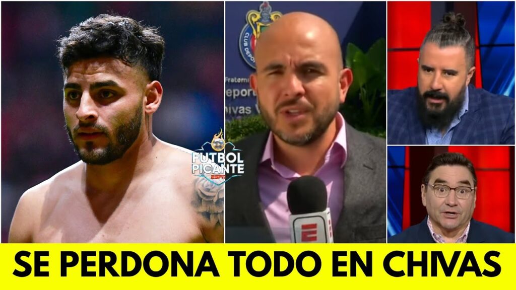 LA NOVELA de ALEXIS VEGA con CHIVAS sigue, solo lo perdonarán por el DINERO  | Futbol Picante