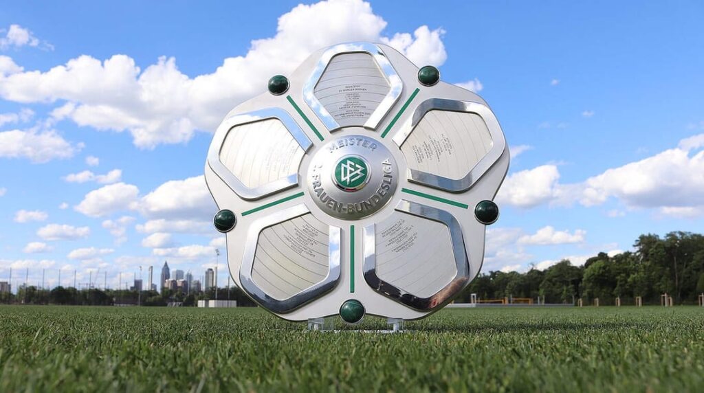 The 2. Bundesliga Meisterschale after they unified the north and south division into a single competition