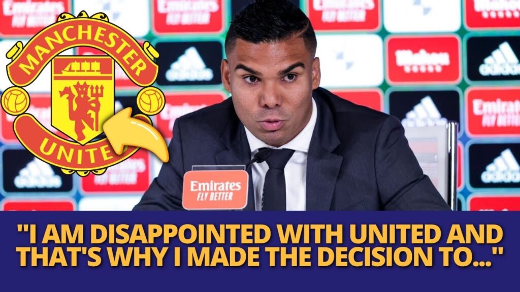 URGENT! CASEMIRO MAKES BOMBASTIC REVELATIONS ABOUT HIS FUTURE AT MAN UNITED! MAN UNITED NEWS