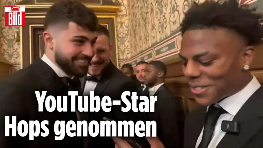 Beim Ballon d'Or: Josko Gvardiol legt YouTube-Star iShowSpeed rein