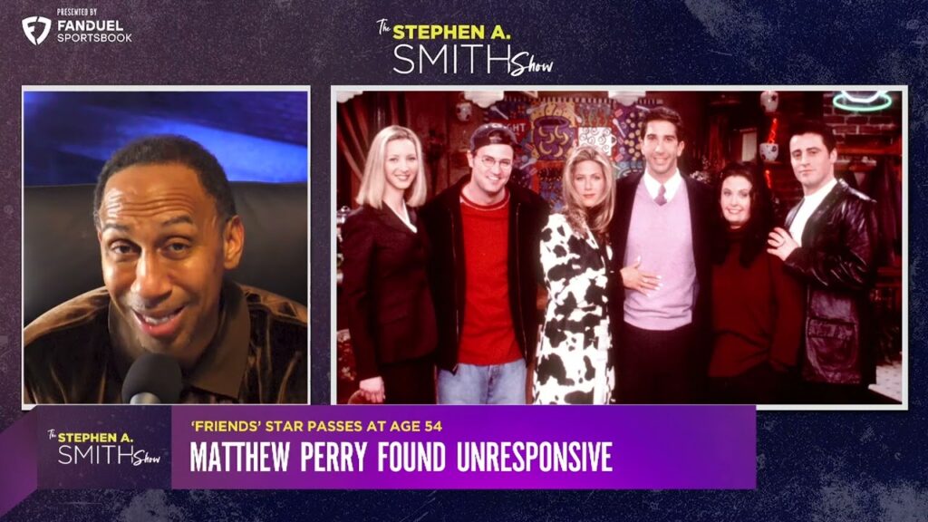 Stephen A. Smith remembers Matthew Perry amid passing, emphasizes danger of prescription pills