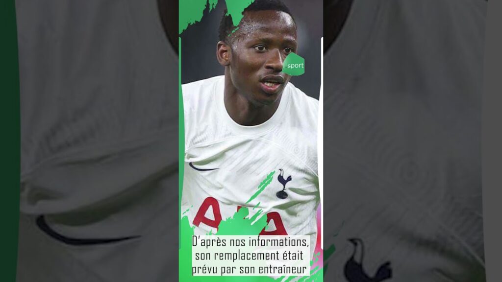 Premier League : Pape Matar Sarr sort sur blessure avec Tottenham