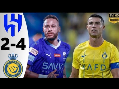 Al Nassr vs Al Hilal 4-2 Ronaldo vs Neymar Jr 🔥 All Goals & Highlights 2023 HD