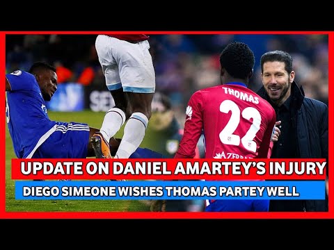 PARTEY'S FORMER BOSS SIMEONE WISHES HIM WELL AT ARSENAL & DANIEL AMARTEY SUFFERS ANOTHER INJURY