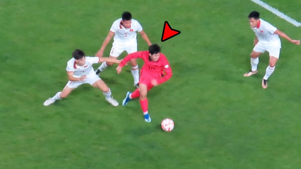 독일 레전드 감독을 당황시킨 이강인 미친 스킬