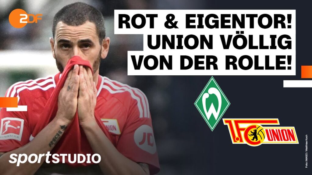SV Werder Bremen – 1. FC Union Berlin | Bundesliga, 9. Spieltag Saison 2023/24 | sportstudio