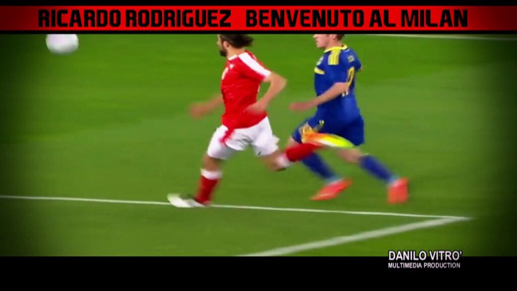RICARDO RODRIGUEZ   Benvenuto al Milan
