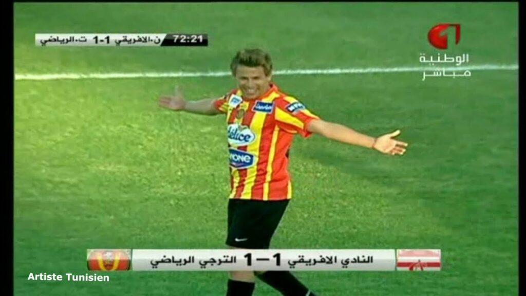 Le mémorable but Égalisateur de Youssef Msakni (72') [EST vs CA - Tunis Derby]