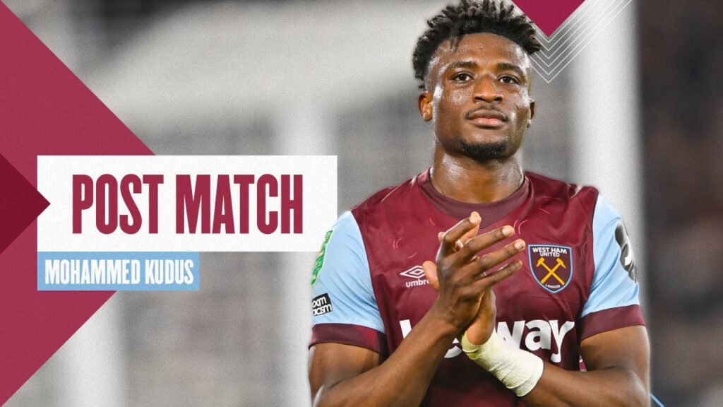 "We Take It One Step At A Time" | Mohammed Kudus | Post Match Reaction | West Ham 3-1 Arsenal