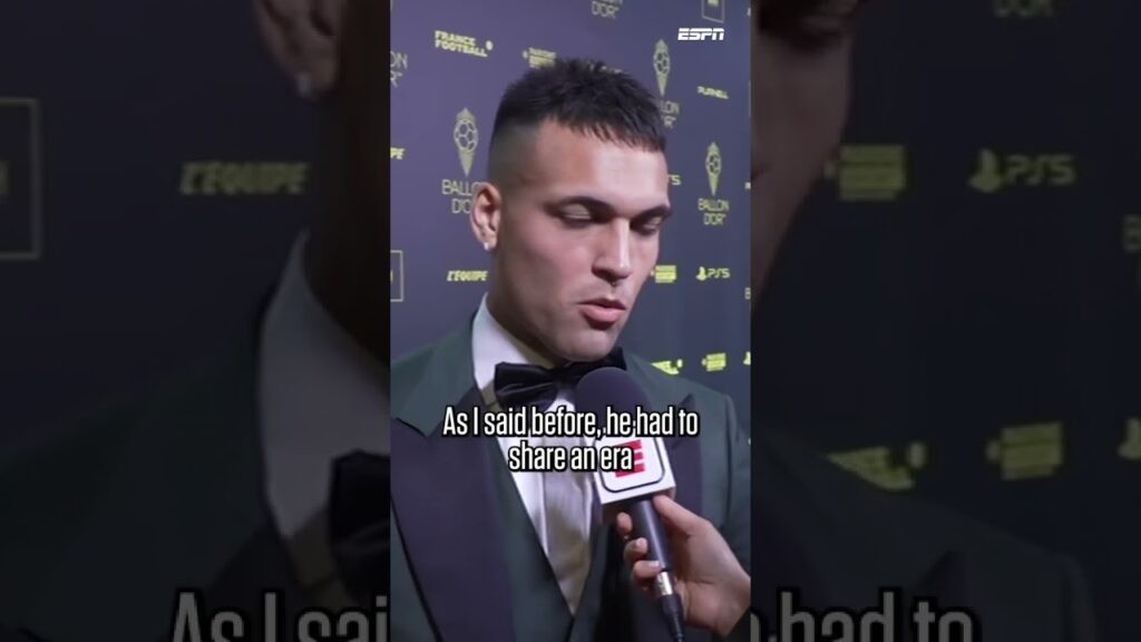 Lautaro Martinez imagines THIS Ballon d'Or #shorts