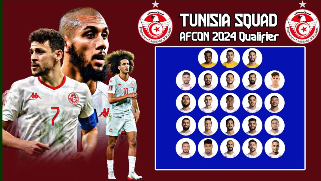 Tunisia National Football Team | Tunisia Squad | AFCON 2024 Qualifiers |   @gtbkaphansport