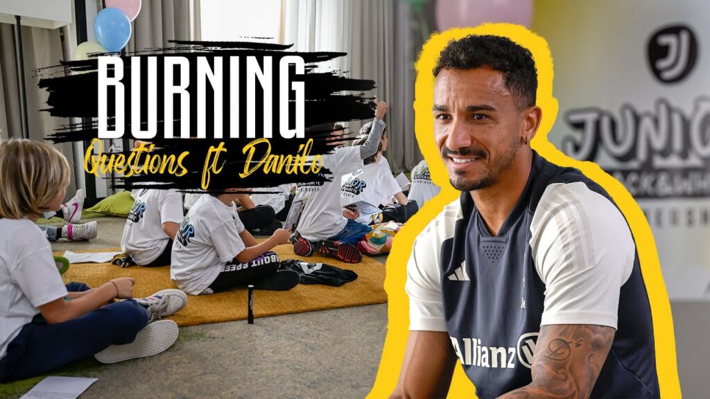 Meet Juventus Captain Danilo: Junior Reporter Edition | Burning Q&A |