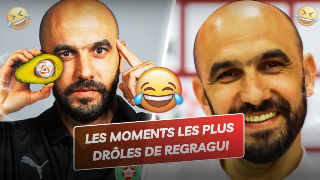 Les MOMENTS les plus DRÔLES de Walid Regragui | Best-Of