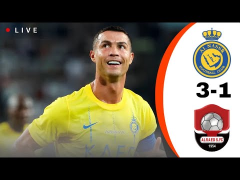 Alnassr Match again Al Raed 3-1 all goals