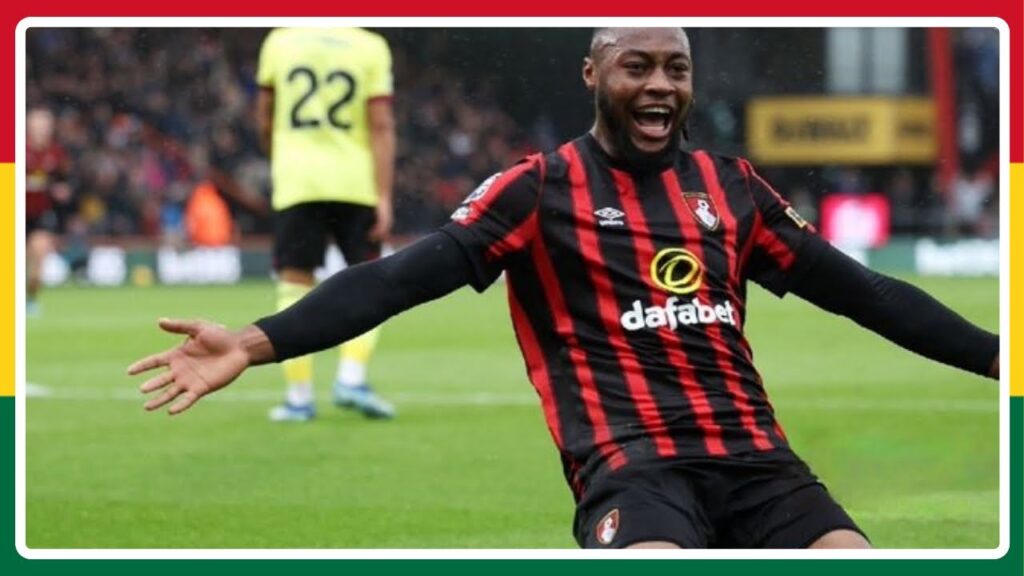 GHANA STRIKER ANTOINE SEMENYO SCORES IN EPL + EDDIE NKETIA NETS HAT-TRICK FOR ARSENAL