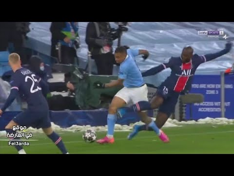 Danilo Pereira horror tackle on Gabriel Jesus 😨 #shorts