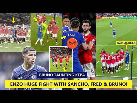😱FULL FOOTAGE! Enzo Fernandez & Azpilicueta Fight With Bruno When Bruno Insulted Kepa!