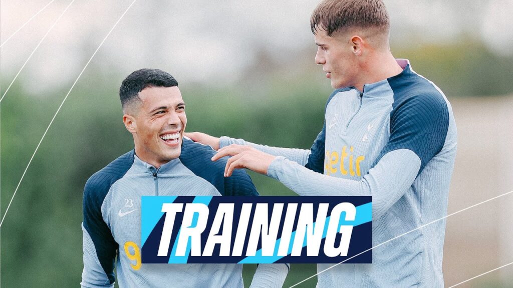 TOTTENHAM HOTSPUR TRAINING AHEAD OF PREMIER LEAGUE RETURN