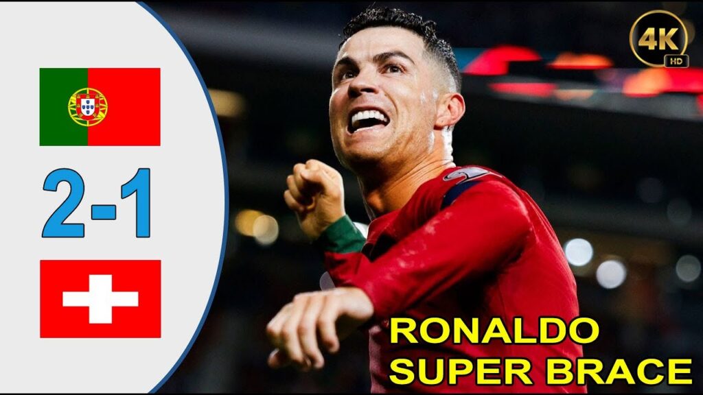 Portugal vs Switzerland | Highlights & All Goals HD | Qualifiers EURO 2024 | Ronaldo Super Beace