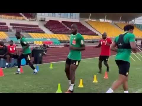 BURUNDI vs CAMEROUN : Séance d'entraînement de RIGOBERT SONG