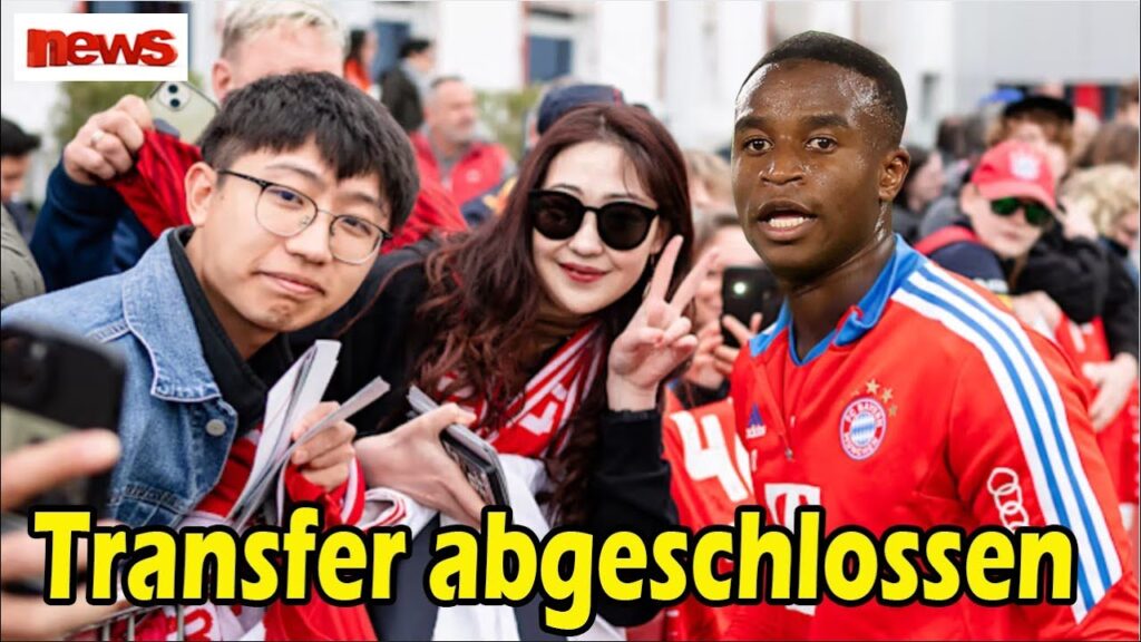 Transfer abgeschlossen / Youssoufa Moukoko den Bayern-Fans vorgestellt!