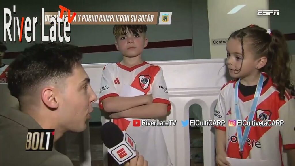 De La Crucita cumplió el sueño de entrar al Monumental