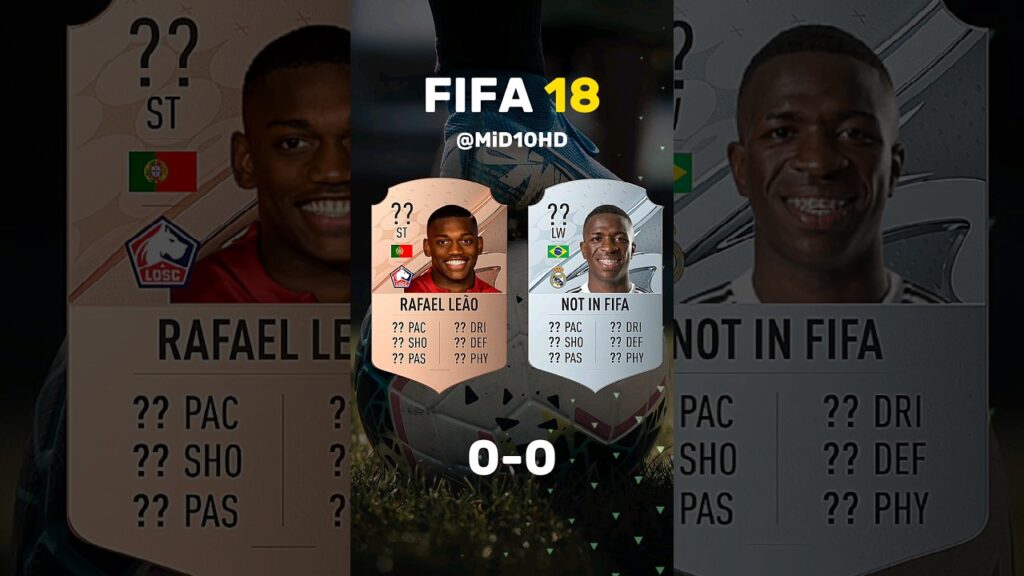 Vini Jr 🆚 Rafael Leao ⚡💀 #fifa #fc24 #vinicius #leão