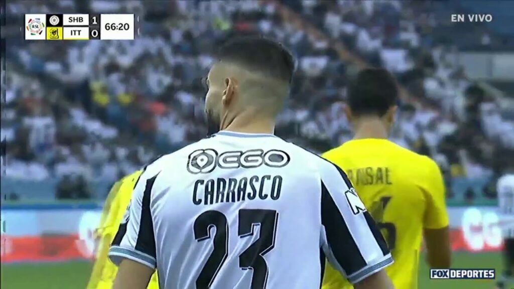 😠 SE ENOJÓ CARRASCO | Yannick Carrasco se molestó tras el fallo de su compañero | SPL 2023