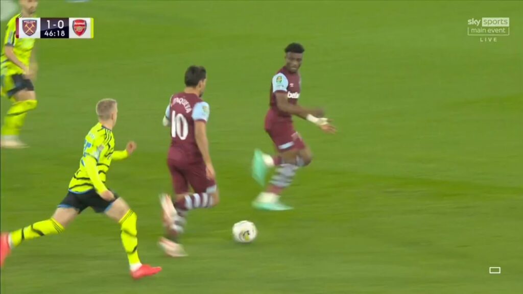 Lucas Paquetá vs Arsenal (01/11/2023) HD