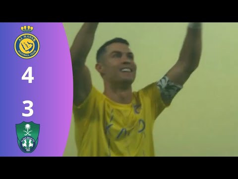 Highlights Liga arab saudi 23/9/2023 || Al Nassr vs Al Ahli (4-3).#highlights #goals #ligaarabsaudi