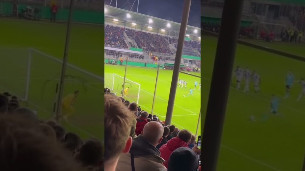 Exequiel Palacios goal vs SV Sandhausen in Pokal 2023/24