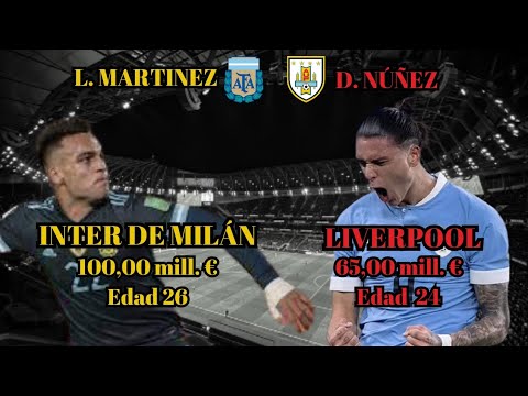 🔥Comparando plantel Argentina🇦🇷 vs 🇺🇾Uruguay🔥
