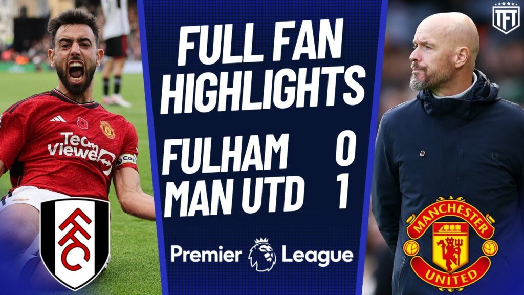Bruno Fernandes SAVES UNITED! Fulham 0-1 Manchester United Highlights