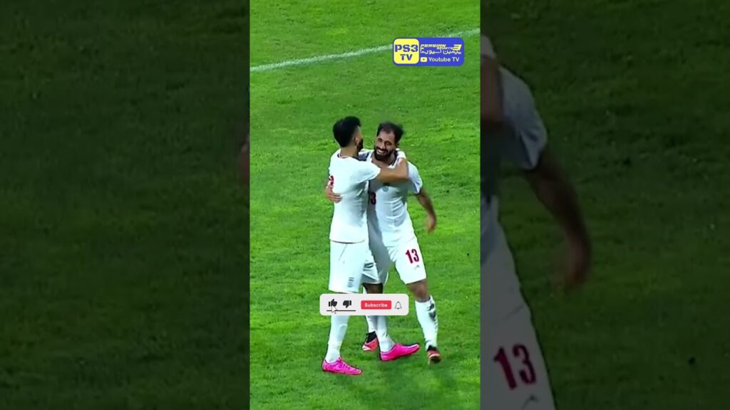 گل چهارم ایران به قطر ( دبل کنعانی)