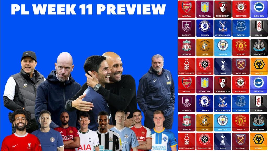 PL WEEK 11 PREVIEW: TEN HAG SACKED? NEWCASTLE TO BEAT ARSENAL? CHELSEA BEAT SPURS?