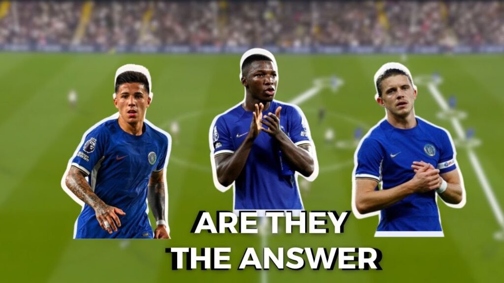 Moises Caicedo, Enzo Fernandez, Conor Gallagher  Chelsea Midfield Trio Tactical Analysis