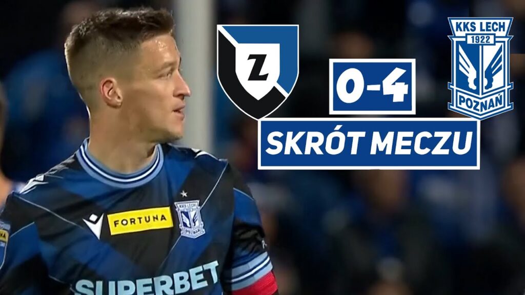 Zawisza Bydgoszcz - Lech Poznań [0-4] skrót meczu | FORTUNA Puchar Polski 2023/24