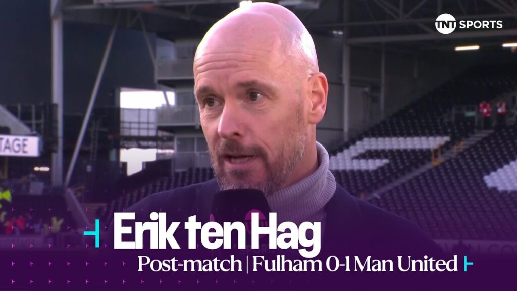 "HE'S AN EXAMPLE AS CAPTAIN" | Erik ten Hag hails Bruno Fernandes & Harry Maguire after Fulham win 👏