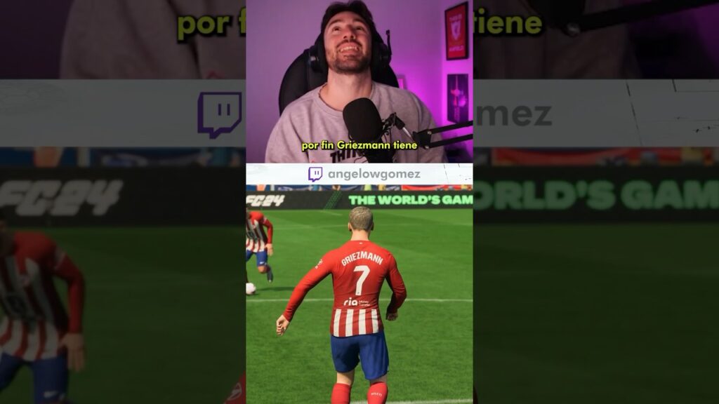 🔥 ACTUALIZAN a GRIEZMANN y es DIOS en EAFC 24 #shorts #griezmann