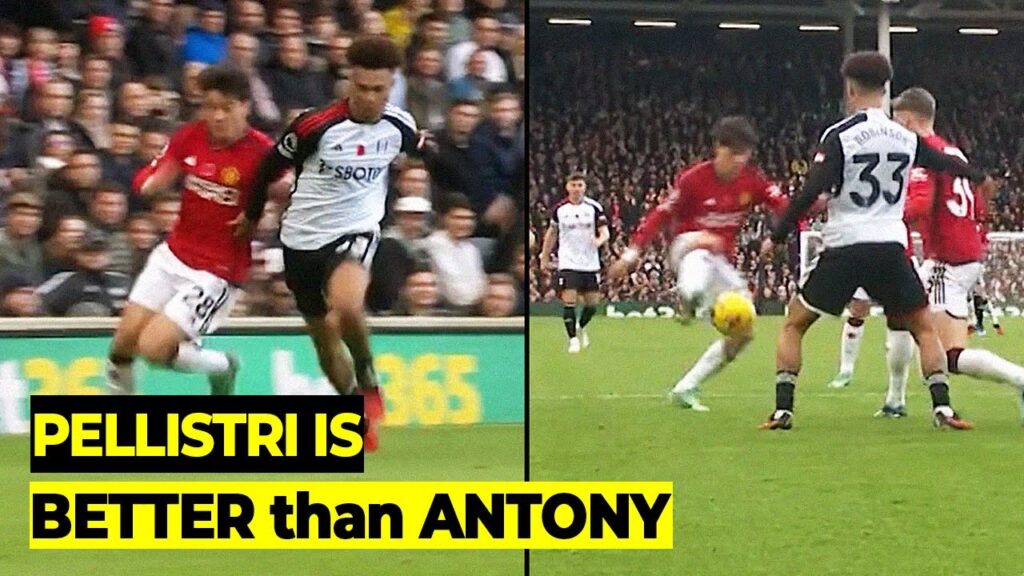 Pellistri plays an IMPORTANT ROLE compared to Antony during vs Fulham game | Manchester United News Pellistri plays an IMPORTANT ROLE compared to Antony during vs Fulham game | Manchester United News