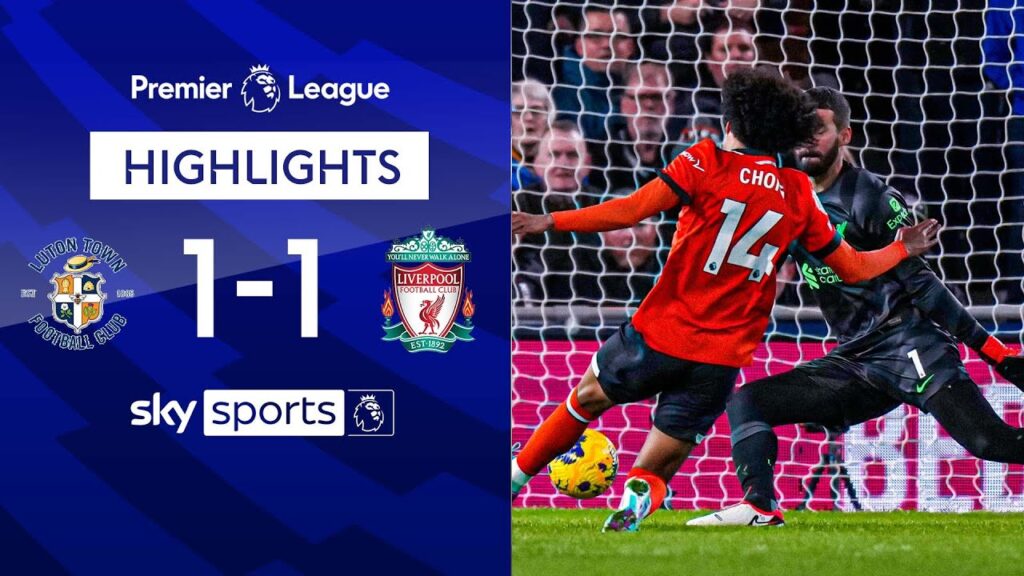 Diaz scores late equaliser to deny Hatters shock win! | Luton 1-1 Liverpool | PL Highlights