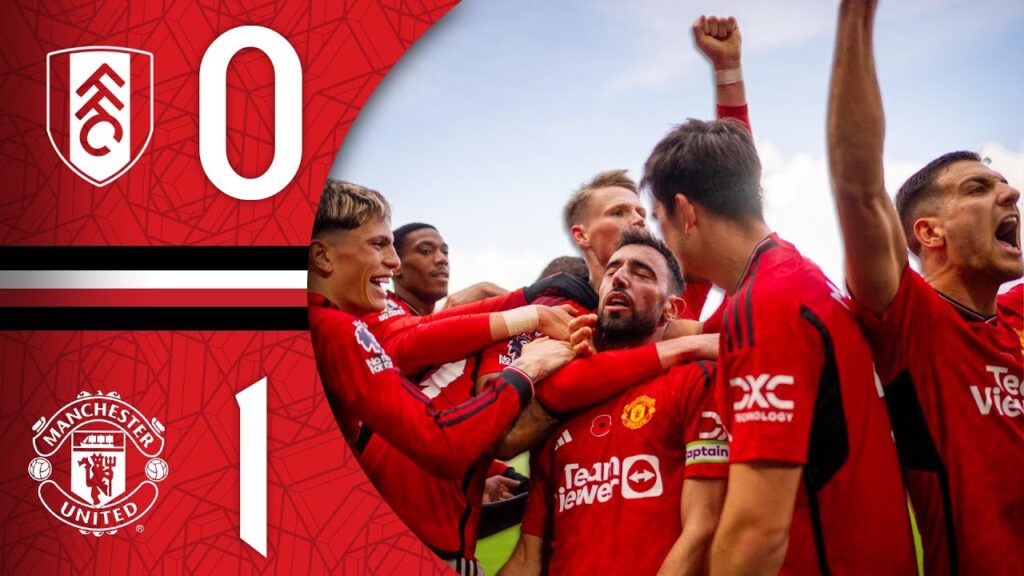 BRUNO, BRUNO, BRUNO 🎶 | Fulham 0-1 Man Utd | Highlights